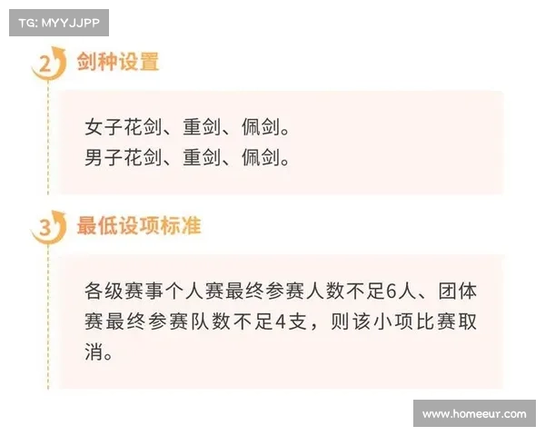 击剑的赛事(击剑赛事含金量排名)